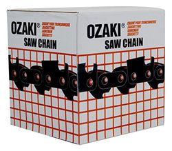 Greenstar 2276 Ozaki Chaîne de tronçonneuse semi-carrée 3/8" 100 pieds Orange