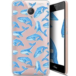 Beschermhoes voor Wiko Tommy 2 Plus, 5,5 inch, motief: walvis