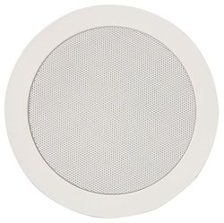 Adastra CC5V | Quick Fit Recessed Ceiling Speaker Suitable for both 100V or 8ohm Install | 5.25",White