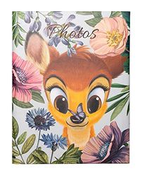 Album de fotos Disney Bambi - 10x15cm con 100 bolsillos - tapa dura 16,5x12,5 cm - Producto con licencia oficial