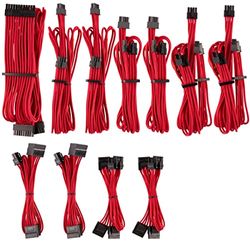 Corsair Premium ärm strömförsörjning Pro-kabelset typ 4 (generation 4-serien) röd