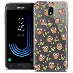 Caseink fodral för Samsung Galaxy J5 2017 J530 (5.2) fodral [kristallgel HD sommarkollektion uggla design - mjuk - ultratunn - tryckt i Frankrike]