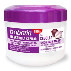 Babaria Maschera per Capelli Cebolla Cipolla 400 ml