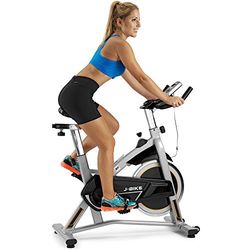 BH Fitness MKT J Bike H9135RF Indoor Bike con volano d'inerzia da 18 kg e Freno a Frizione