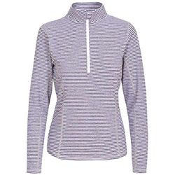 Trespass Femme Overjoy Hauts manches longues, Bleu Foncé Chiné, XXL EU