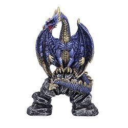 Nemesis Now Figurka smoka Acko, niebieska, 15,5 cm