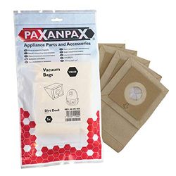 Paxanpax VB808 Compatible Paper Bags Dirt Devil DD2418 Series (Pack of 5)
