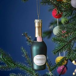 Ginger Ray Kerst Nieuwigheid Prosecco Fles Opknoping Boom Decoratieve Accessoire