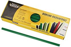Fellowes Dorsini Rilegafogli, 3 mm de diámetro, 50 Piezas, Verde