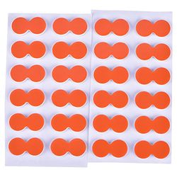 Tbest Fly Fishing Strike Indicators for Trout, 24 stuks EVA Fly Fishing Floats Rike Aanvalsindicator Accessoires (Oranje)