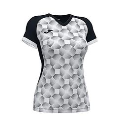 Joma T-Shirt Manches Courtes Supernova III Noir Blanc, 901431.102.XL