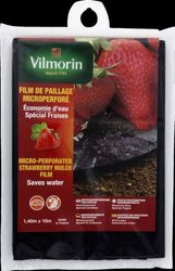 Vilmorin VB04106 pacciamatura Film per Fragole Micro Perforato in polietilene 1,40 50 Millimetri x 10 m