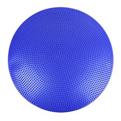 Balancekussen met noppenzijde, zitkussen, oppompbaar, Cando® Balance Disc, 60 cm diameter, blauw