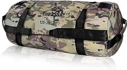 Yes4All Sacco ponderato Regolabile con Maniglie da 2-90 kg per allenamenti di Corsa, Core Bag Sandbag per Molti allenamenti Funzionali, Fitness, Crossfit, condizionamento