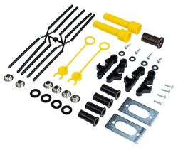 Rolly Toys 30001700000 Sac méga remorques (Aide, pièce de Rechange pour véhicules à pédalier, Outils de Montage), Noir