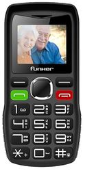 Funker C120 Classic - Teléfono Móvil para Personas Mayores con Botón SOS - Teclas Grandes y Volumen Alto -USB-C - Bateria 1000mAh - Pantalla Grande de 1,8 Pulgadas - Fácil de Usar