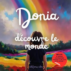 Donia découvre le monde: Livre personnalisé, histoire magique, affirmations positives, éveil et émerveillement, moment en famille, confiance en soi, ... paisible : Donia découvre le monde
