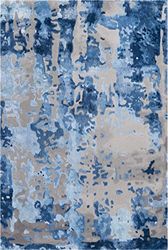 NOURISON tapijt Small Blauw/Grijs