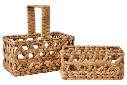 WEAVES - BREAD BASKETS SET 1/2 PERFORATED WEAVING