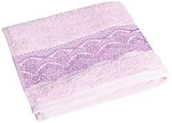 Excelsa Country Spa Asciugamano, Ospite, Cotone, Rosa, 21x21x2 cm