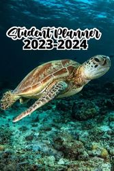 Student Planner 2023-2024 Turtle: A5, 1 Week on 2 Pages |(September 2023/ July 2024) for Middle Elementary , and High School ...