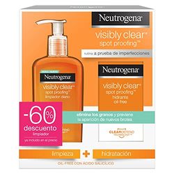 NEUTROGENA Pack Visibly Clear Spot Proofing (Limpiador + Aceite)