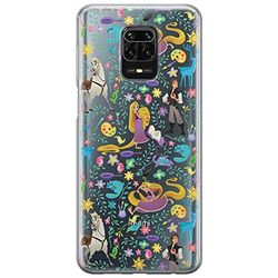 ERT GROUP mobiltelefonfodral för Xiaomi REDMI NOTE 9 PRO/ 9S originalt och officiellt licensierat Disney mönster Tangled 001 optimalt anpassad till formen på mobiltelefonen, gedeeltelijk transparant