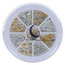 SABRINA AZZI Sabrina Art Deco Ruota Metallo (754), Standard, Único