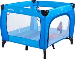 Caretero Quadra - parque portátil, cor azul