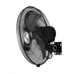 Brightium Ventilateur mural puissant et polyvalent avec 3 vitesses, fonction oscillante et tête inclinable pour un air frais et confortable.