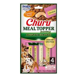 Inaba Churu Meal topper kyckling med lax kyckling mellanmål för hundar