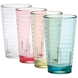 García de pou Gobelet 400 Ml 8X13,5 Cm Transparent Polycarbonate - 24 unités