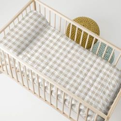 Vichy Colcha 100x130 cm (Cuna) Beige