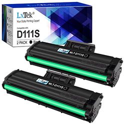 LxTek MLT-D111S Sostituzione Compatibile per Samsung D111S MLT-D111L Toner per Xpress M2026W M2026 M2070FW M2070 M2070W M2070F M2020 M2020W M2021 M2021W M2022 M2022W M2071 M2071W M2078W (Nero, 2-Pack)