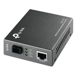Convertisseur de médias Mono Mode 10/100 m, Support pour Fibre Optique, Connexion réseau Efficace, idéal pour l'expansion de réseaux et Les Liaisons Longue Distance.