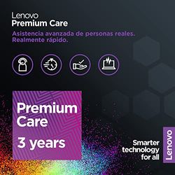 Lenovo Premium Care - Servicio de asistencia de 3 años in situ, directamente a cargo de Técnicos Expertos, Resoluciones Rápidas, para Hardware y Software, Chequeo Anual incluido