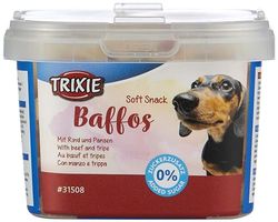 TRIXIE Przekąska miękka przekąska Baffos, 140 g, wołowina i jelita, pies
