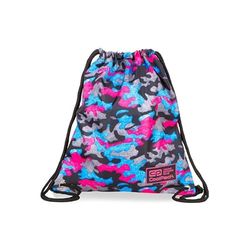 Coolpack Sprint Line Camo Fusion Sporttas met trekkoord, uniseks, kinderen, eenheidsmaat, Meerkleurig, Eén maat