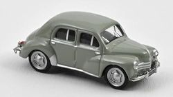 Norev- Renault 4CV 1955 Gris Pastel 1/87 Miniature, 513217