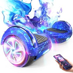 6.5 Inch Ingebouwde Bluetooth Elektrische Hoverboards voor Kinderen