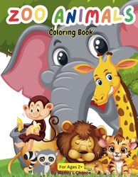 Zoo Animals: Coloring Book