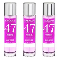 3x Caravan Perfume de Mujer Nº47-150ml.