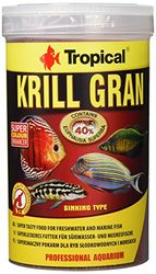 Krill Gran 1000ml / 540g - Nourriture Super appetissante pour Poissons d'eau Douce et Marine, pellets Qui coulent