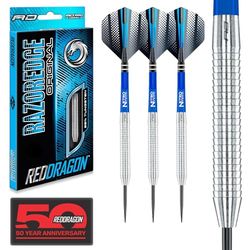 RED DRAGON Razor Edge Original 20 g wolfraam dartset met flights en schachten