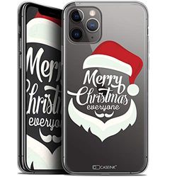 Caseink fodral för Apple iPhone 11 Pro Max (6,5) [Gel HD-mönster tryckt i Frankrike julkollektion 2017 design Merry Everyone - mjuk - ultratunn]