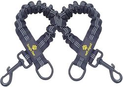Extension de Laisse élastique pour Chien, 45,7 cm, Absorption des Chocs, empêche Les blessures au Bras et aux épaules et évite Les blessures aux Chiens, idéale pour Le vélo, la Course à Pied, la