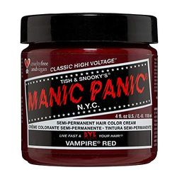 Manic Panic Vampire Red Classic Creme, Vegan, Cruelty Free, Semi Permanent Hair Dye 118 ml