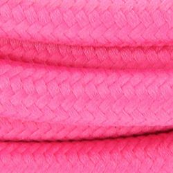 CHACON Câble Textile Soie - 3m - Fuchsia