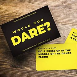 Gift Republic GR490066 Would You Dare Card Game, Svart