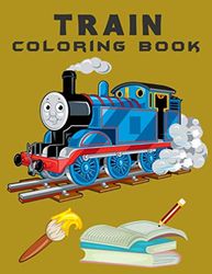 Train Coloring Book: Train Activity Book for Kids Ages 4-8. best Gift Idea For Train Lovers.